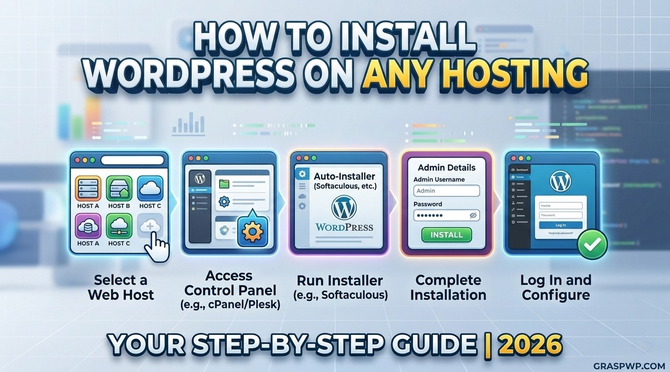 Install Wordpress on any Hosting