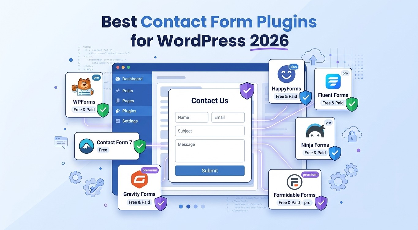 best contact form plugins for WordPress
