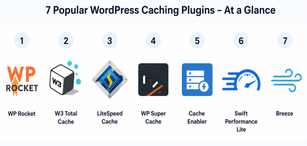 best caching plugins for WordPress