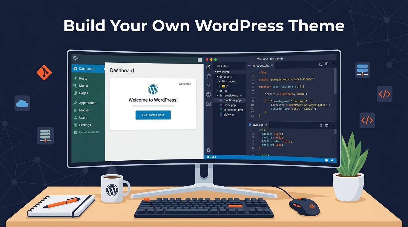 create custom WordPress theme